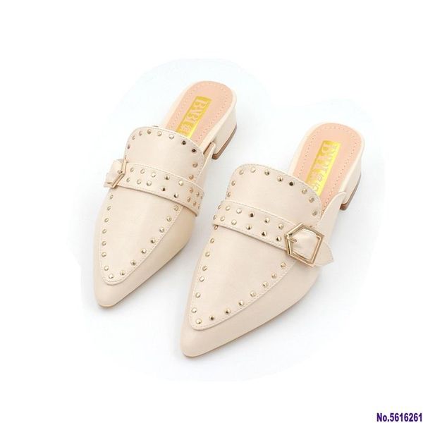 slippers fashion ladies mules women shoes woman mid heels female rivet cover pointed toe elegant slipper casual, Black
slippers fashion ladies mules women shoes woman mid heels female rivet cover pointed toe elegant slipper casual, Black