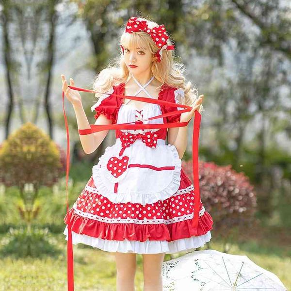 love raspberry suit sweet and lovely bow point lolita short sleeve dress, White;black
love raspberry suit sweet and lovely bow point lolita short sleeve dress, White;black