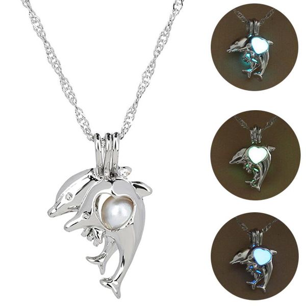 pendant necklaces glow in the dark penadnt necklace little dolphin luminous loveliness jewelry women gifts gem accessories, Silver
pendant necklaces glow in the dark penadnt necklace little dolphin luminous loveliness jewelry women gifts gem accessories, Silver