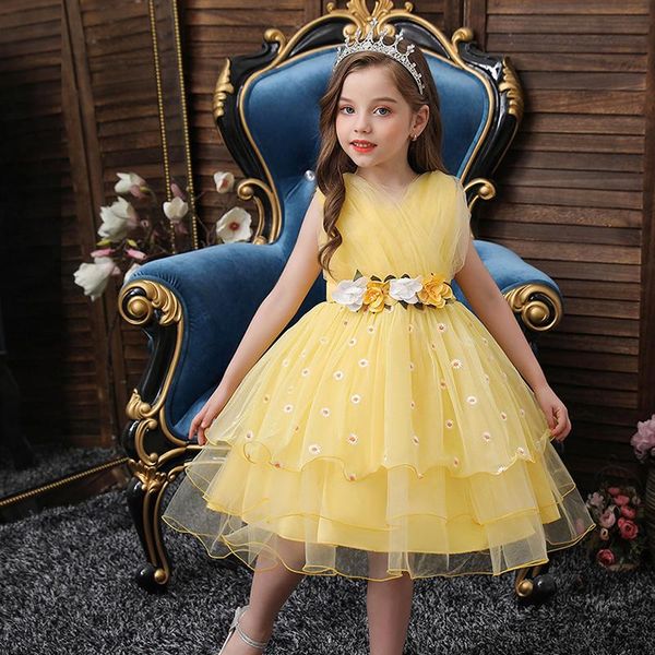 girl's dresses kids girl wedding flower girls dress princess party pageant formal prom little baby birthday arrival 2021, Red;yellow
girl's dresses kids girl wedding flower girls dress princess party pageant formal prom little baby birthday arrival 2021, Red;yellow
