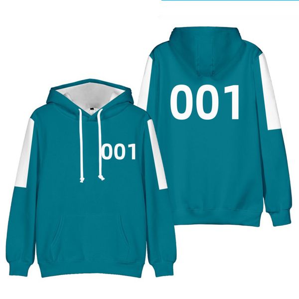 squid game hoodie digital printing couple winter drawstring street wear funny anime, White;black
squid game hoodie digital printing couple winter drawstring street wear funny anime, White;black