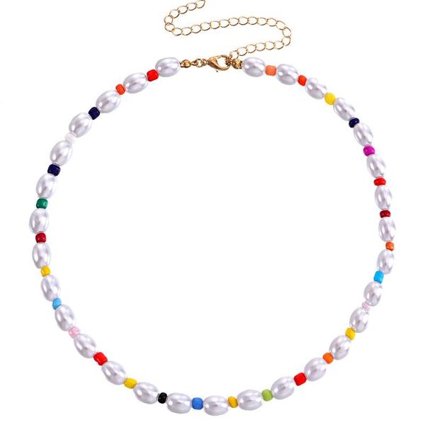 chokers bohemian ethnic handmade colorful seed bead pearl choker chain necklace for women gold color collar party fashion jewelry gift, Golden;silver
chokers bohemian ethnic handmade colorful seed bead pearl choker chain necklace for women gold color collar party fashion jewelry gift, Golden;silver