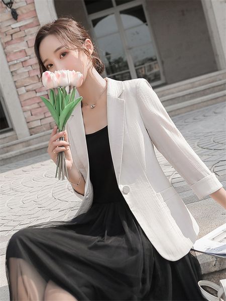 suit sun protection woman's jacket spring summer thin section casual korean plus size 4xl cotton linen blazer r3 o6p8, White;black
suit sun protection woman's jacket spring summer thin section casual korean plus size 4xl cotton linen blazer r3 o6p8, White;black