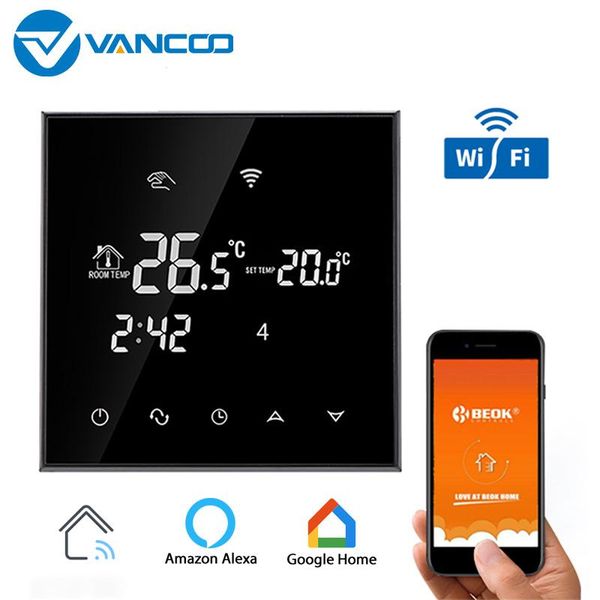 smart home control wifi thermostat 220v temperature controller water floor heating digital calefaccion thermoregulator with voice
smart home control wifi thermostat 220v temperature controller water floor heating digital calefaccion thermoregulator with voice