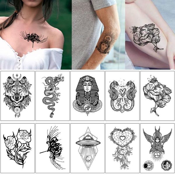 temporary tattoos fruit juice tattoo sticker genipa americana plant extractive semipermanent decal wolf flower design for unisex
temporary tattoos fruit juice tattoo sticker genipa americana plant extractive semipermanent decal wolf flower design for unisex