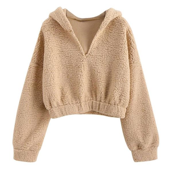 women's hoodies & sweatshirts blouses women 2021 casual sweatshirt drop shoulder faux shearing teddy hoodie blouse fashion simplicity, Black
women's hoodies & sweatshirts blouses women 2021 casual sweatshirt drop shoulder faux shearing teddy hoodie blouse fashion simplicity, Black