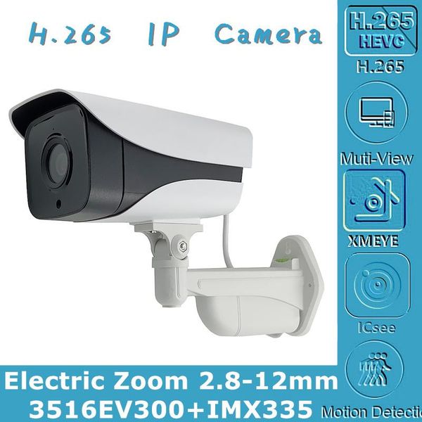 electric zoom 2.8-12mm 4x 3516ev300+sony imx335 5mp ip metal camera 4 array leds 2592*1944 h.265 ip66 irc cms xmeye p2p cameras
electric zoom 2.8-12mm 4x 3516ev300+sony imx335 5mp ip metal camera 4 array leds 2592*1944 h.265 ip66 irc cms xmeye p2p cameras