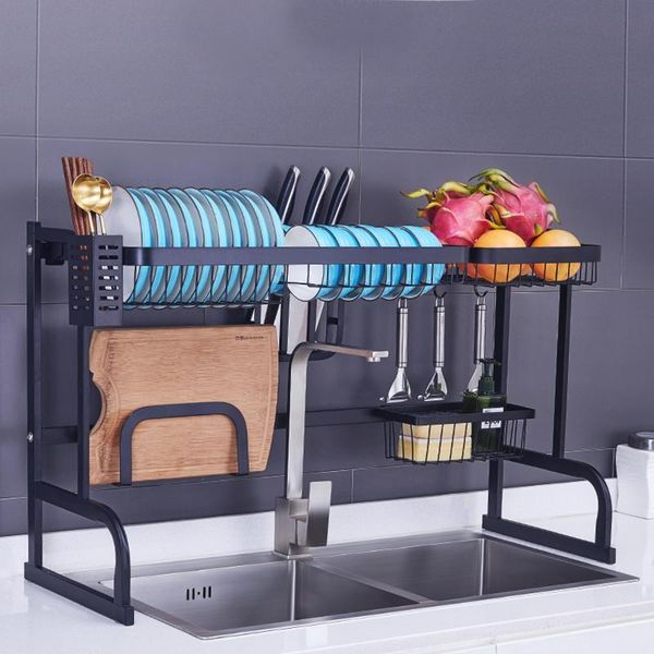65.5/79/85.5/91cm dish drying rack over the sink kitchen supplies storage shelf counter space saver tableware drainer organizer & organizati
65.5/79/85.5/91cm dish drying rack over the sink kitchen supplies storage shelf counter space saver tableware drainer organizer & organizati