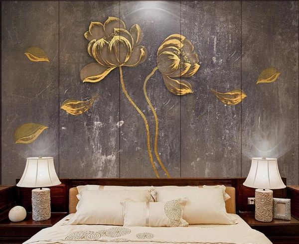 custom po mural wallpaper stereo hand-painted lotus on golden background wall bedroom landscape decor wallpapers
custom po mural wallpaper stereo hand-painted lotus on golden background wall bedroom landscape decor wallpapers
