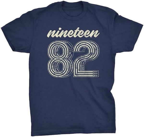 men's t-shirts 39th birthday gift shirt - vintage 1982 retro, White;black
men's t-shirts 39th birthday gift shirt - vintage 1982 retro, White;black