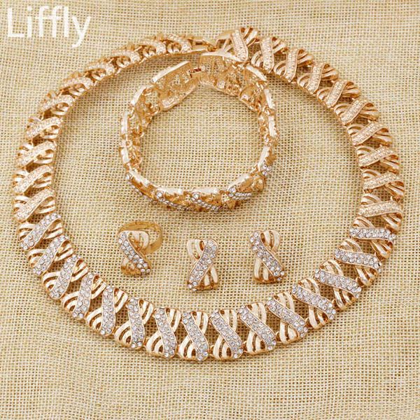 jewelry sets liffly african set bridal wedding nigerian for women dubai gold color necklace earrings costume jewellery, Black
jewelry sets liffly african set bridal wedding nigerian for women dubai gold color necklace earrings costume jewellery, Black