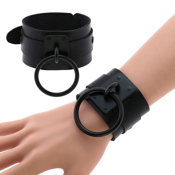 charm bracelets decopunk est black o-round leather for women girls 2021 punk gothic anime wide bracelet bangles men party jewelry, Golden;silver
charm bracelets decopunk est black o-round leather for women girls 2021 punk gothic anime wide bracelet bangles men party jewelry, Golden;silver