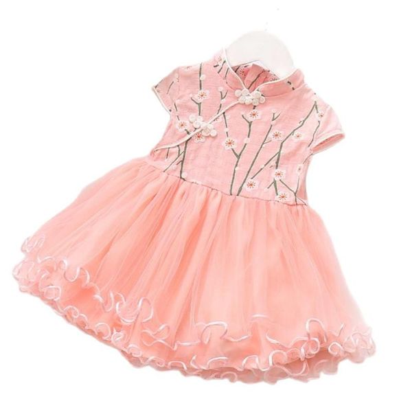 girl's dresses 2021 summer girls cheongsam spliced mesh princess dress for children soft cotton born baby infants clothes kid tutu, Red;yellow
girl's dresses 2021 summer girls cheongsam spliced mesh princess dress for children soft cotton born baby infants clothes kid tutu, Red;yellow