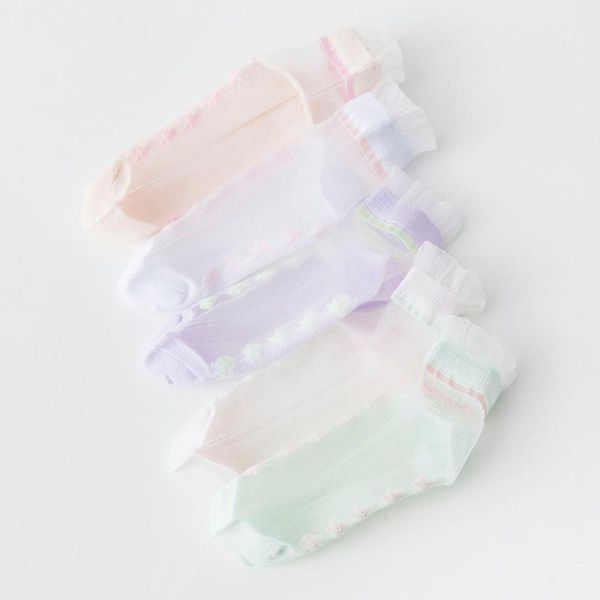 socks girls princess crystal spring and summer thin girl socks, big children's cotton bottom stockings, ultra-thin, Pink;yellow
socks girls princess crystal spring and summer thin girl socks, big children's cotton bottom stockings, ultra-thin, Pink;yellow