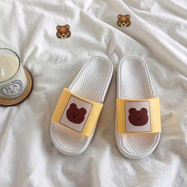summer home floor slipper women beach soft sole slide flat casual shoes for ladies indoor bear pattern women chic shoe 210611, Black
summer home floor slipper women beach soft sole slide flat casual shoes for ladies indoor bear pattern women chic shoe 210611, Black