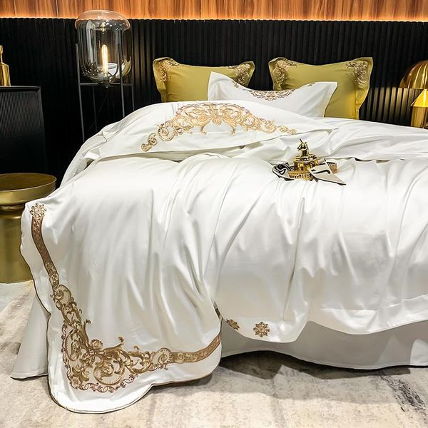 bedding sets luxury 1000tc cotton set embroidery duvet cover flat sheet pillowcase 4/6pcs bed for adult
bedding sets luxury 1000tc cotton set embroidery duvet cover flat sheet pillowcase 4/6pcs bed for adult