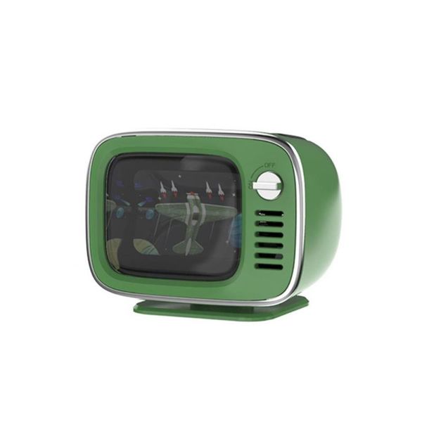 retro tv solar car air freshener essential vehicle interior purify