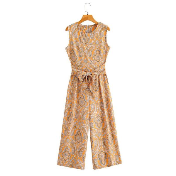 women's jumpsuits & rompers 2021 women vintage cashew nuts print bow tie sashes casual lady o neck conjoined wide leg pants chic siames, Black;white
women's jumpsuits & rompers 2021 women vintage cashew nuts print bow tie sashes casual lady o neck conjoined wide leg pants chic siames, Black;white