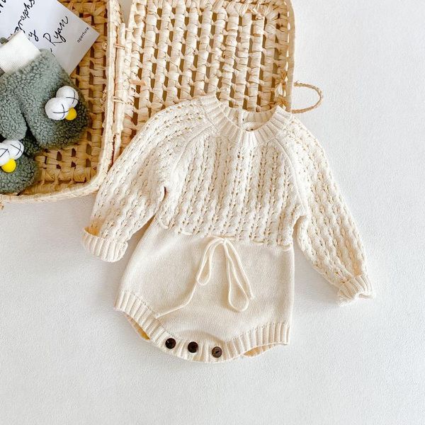 rompers 2021 autumn baby girl knit bodysuit born sweater infant toddler long sleeve knitted clothes jumpsuit 0-24m, Blue
rompers 2021 autumn baby girl knit bodysuit born sweater infant toddler long sleeve knitted clothes jumpsuit 0-24m, Blue