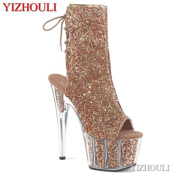 boots 15cm banquet stage ankle transparent platform 6 inch stiletto heels, sequined vamp nightclub pole dancing, Black
boots 15cm banquet stage ankle transparent platform 6 inch stiletto heels, sequined vamp nightclub pole dancing, Black