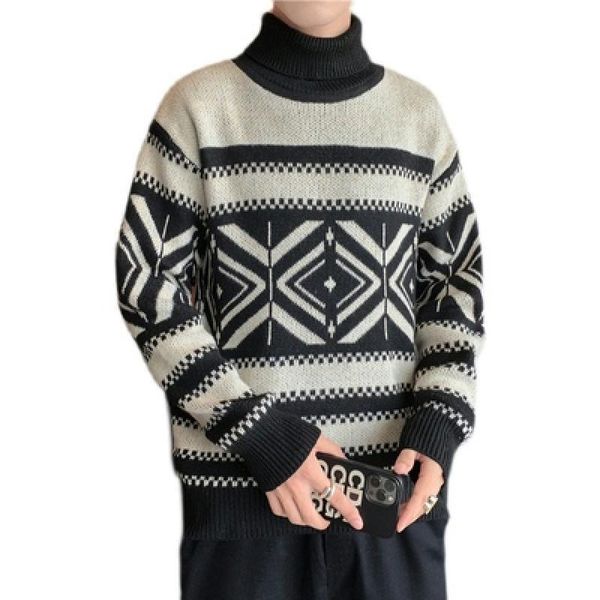 men's sweaters 2021 men sweater winter turtleneck pullover fashion knitted men's long sleeve -3xl, White;black
men's sweaters 2021 men sweater winter turtleneck pullover fashion knitted men's long sleeve -3xl, White;black