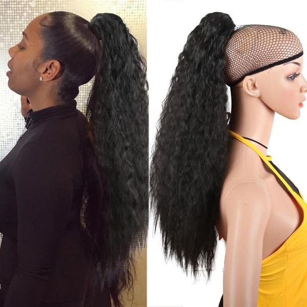 synthetic wigs deyngs long kinky curly claw clip ponytail for black women 20 inch heat resistant natural false women's hairpiece
synthetic wigs deyngs long kinky curly claw clip ponytail for black women 20 inch heat resistant natural false women's hairpiece