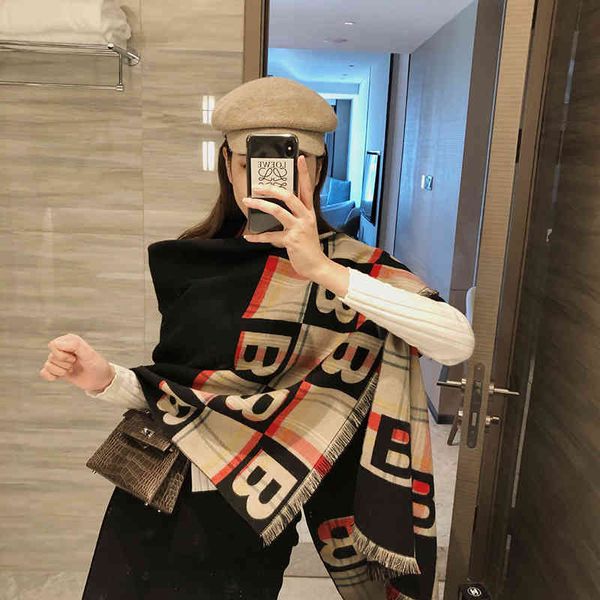 2020 thick warm winter women ladies elegant letter print cashmere scarf long shawl 6 colors pashmina bib, Blue;gray
2020 thick warm winter women ladies elegant letter print cashmere scarf long shawl 6 colors pashmina bib, Blue;gray
