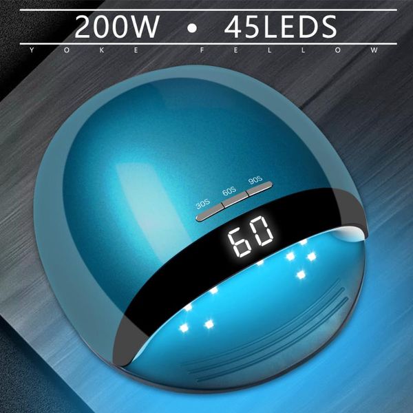 200w uv led nail dryer lamp with auto sensor lcd display for manicure gel big power fast curing speed light dryers
200w uv led nail dryer lamp with auto sensor lcd display for manicure gel big power fast curing speed light dryers
