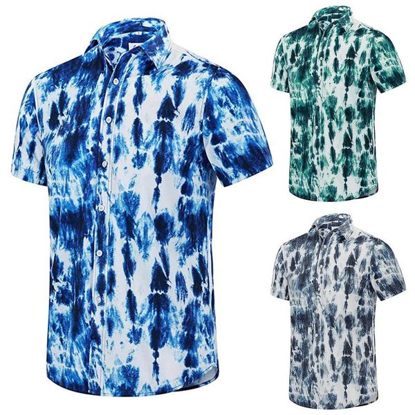 men's casual shirts fashion men hawaiian flower-print short sleeve streetwear pattern floral shirt holiday camisa top, White;black
men's casual shirts fashion men hawaiian flower-print short sleeve streetwear pattern floral shirt holiday camisa top, White;black