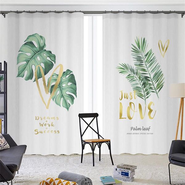 curtain & drapes half shade digital printing green plant leaves curtains custom thermal insulated window for living room bedroom blackout
curtain & drapes half shade digital printing green plant leaves curtains custom thermal insulated window for living room bedroom blackout