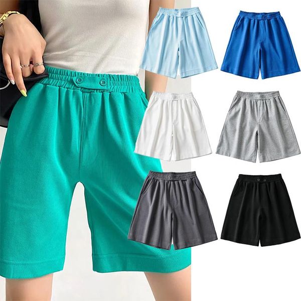 women's shorts oversized women short pants summer loose 2021 wild tide ins straight port style high waist sports five-point pant casua, White;black
women's shorts oversized women short pants summer loose 2021 wild tide ins straight port style high waist sports five-point pant casua, White;black
