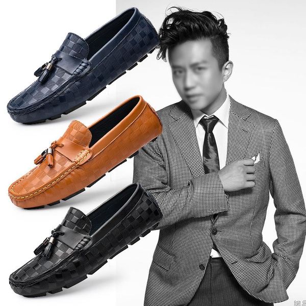 dress shoes casual men boat ligth tassel retro loafers comfortable leather zapatos de hombre outdoor male driving, Black
dress shoes casual men boat ligth tassel retro loafers comfortable leather zapatos de hombre outdoor male driving, Black