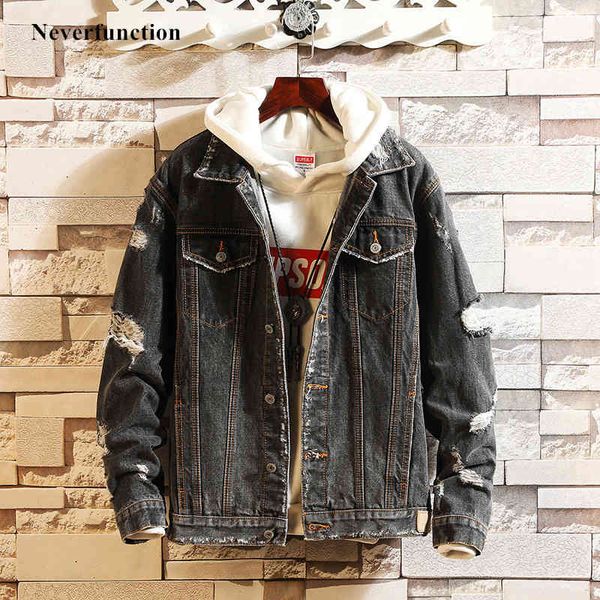 hoodies autumn men fashion vintage ripped jacket streetwear hip hop slim casual motorcycle denim jackets coat outerwear, Black
hoodies autumn men fashion vintage ripped jacket streetwear hip hop slim casual motorcycle denim jackets coat outerwear, Black