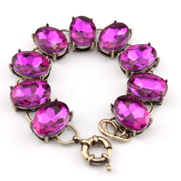 charm bracelets faceted oval glass beads dot statement for fashion women classic wrists jewelry, Golden;silver
charm bracelets faceted oval glass beads dot statement for fashion women classic wrists jewelry, Golden;silver