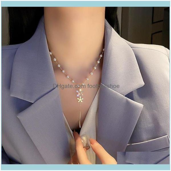 necklaces & pendants jewelryexquisite flower long tassel necklace for women sweet zirconia pendant clavicle pearl choker wedding fashion jew, Silver
necklaces & pendants jewelryexquisite flower long tassel necklace for women sweet zirconia pendant clavicle pearl choker wedding fashion jew, Silver