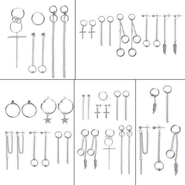 korea jewelry kpop hip hop punk titanium steel tassel chain kit stud, Golden;silver
korea jewelry kpop hip hop punk titanium steel tassel chain kit stud, Golden;silver