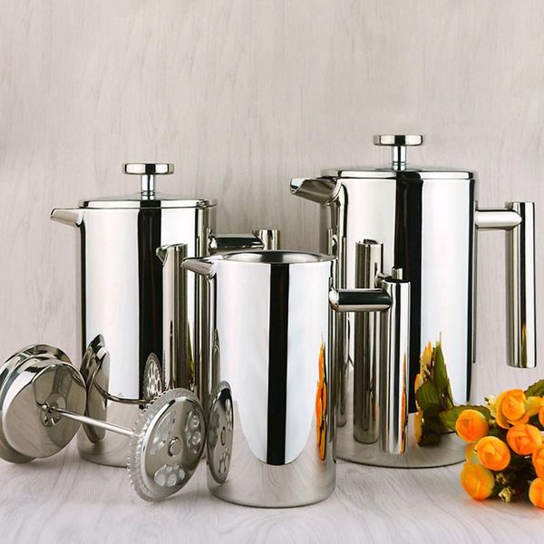 water bottle press coffee maker stainless steel percolator pot portable kettle for pro barista
water bottle press coffee maker stainless steel percolator pot portable kettle for pro barista