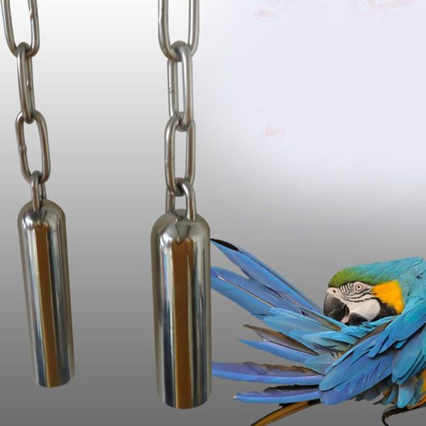other bird supplies pet toys stainless steel hanging bell parrot cage bite toy squirrel birds swing stand bells
other bird supplies pet toys stainless steel hanging bell parrot cage bite toy squirrel birds swing stand bells