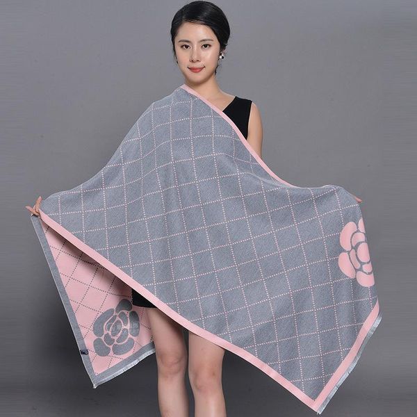 scarves scarf women double sided winter faux cashmere women's shawl fashion female tippet scarfs wrap warm pashmina wool ladies cape, Blue;gray
scarves scarf women double sided winter faux cashmere women's shawl fashion female tippet scarfs wrap warm pashmina wool ladies cape, Blue;gray