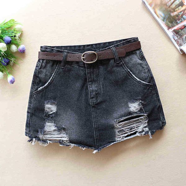 skirts summer ripped hole mini jeans skirt casual all-matched black cowboy women streetwear mid waisted denim zj9p
skirts summer ripped hole mini jeans skirt casual all-matched black cowboy women streetwear mid waisted denim zj9p