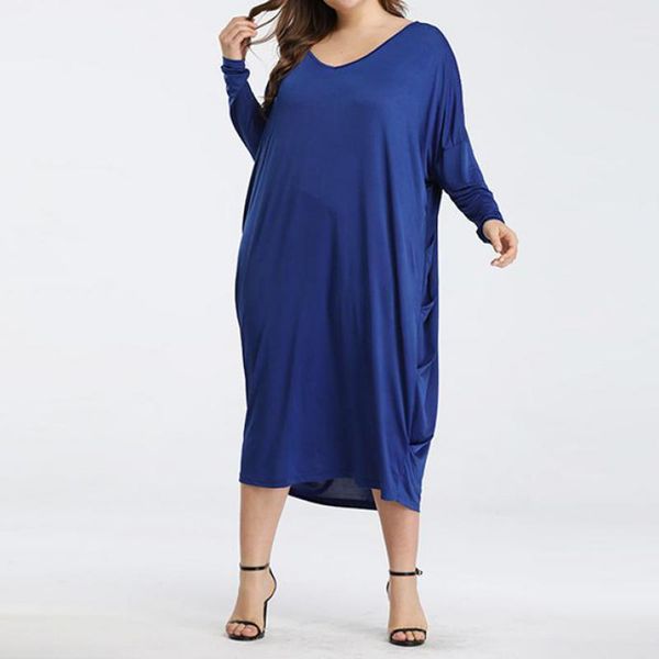 casual dresses summer spring large size women's pure color loose front and back irregular long beach style plus 4xl, Black;gray
casual dresses summer spring large size women's pure color loose front and back irregular long beach style plus 4xl, Black;gray