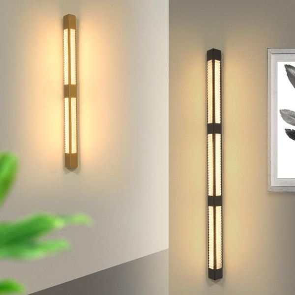 wall lamp modern long led lamps for bedroom dining room kitchen bedside tv background creative black/gold indoor home lights
wall lamp modern long led lamps for bedroom dining room kitchen bedside tv background creative black/gold indoor home lights