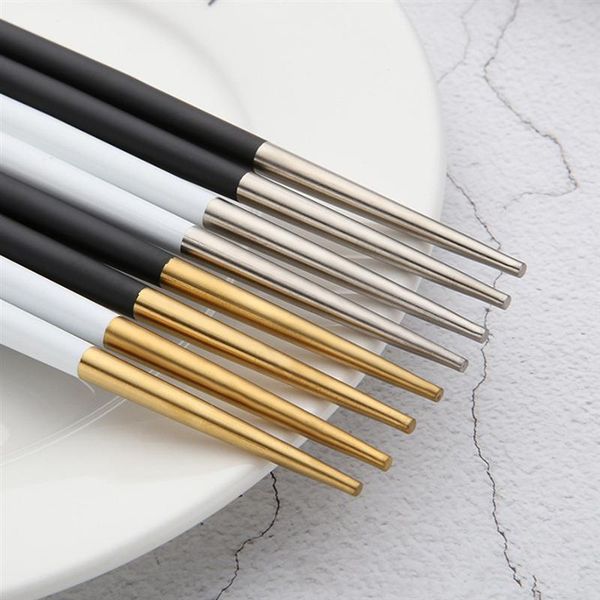 chopsticks stainless steel pointed ends japanese style non-slip cuisine tableware for home restaurant
chopsticks stainless steel pointed ends japanese style non-slip cuisine tableware for home restaurant