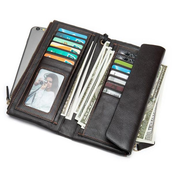 wallets mva women men retro zipper rfid anti-thief cowhide leather clutch bags long purses id holders gifts, Red;black
wallets mva women men retro zipper rfid anti-thief cowhide leather clutch bags long purses id holders gifts, Red;black