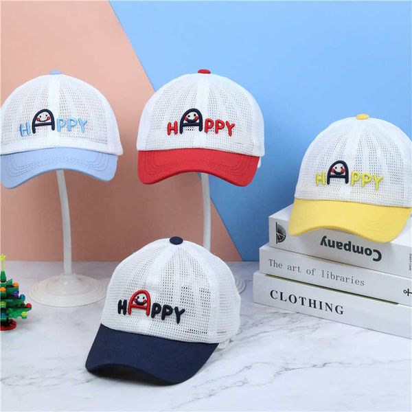 summer korean new children smiley face net hat mesh breathable letter baseball cap sunscreen duck tongue, Yellow
summer korean new children smiley face net hat mesh breathable letter baseball cap sunscreen duck tongue, Yellow