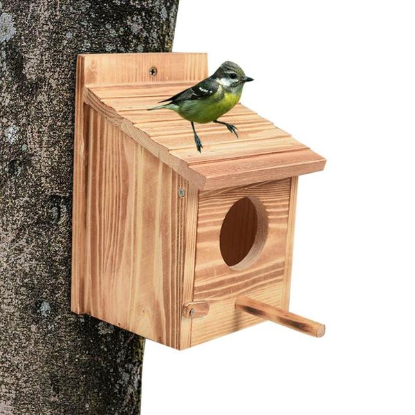 bird cages 40# creative wooden house with hanging rope home gardening hummingbird grass outdoor hand woven birdhouses
bird cages 40# creative wooden house with hanging rope home gardening hummingbird grass outdoor hand woven birdhouses