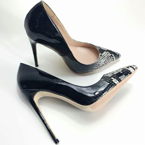dress shoes keshangjia snake printed women high heels 2021 pointed toe party pumps weeding, Black
dress shoes keshangjia snake printed women high heels 2021 pointed toe party pumps weeding, Black