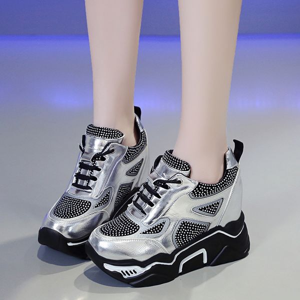 Women Platform Sneakers Autumn Stylish Thick Sole Casual Shoes 9CM Breathable Leather Walking Shoes Woman Zapatos Mujer 2021 New, As picture a
Women Platform Sneakers Autumn Stylish Thick Sole Casual Shoes 9CM Breathable Leather Walking Shoes Woman Zapatos Mujer 2021 New, As picture a