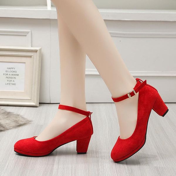 dress shoes sweet beauty style high heels ankle strap women flocking platform mary jane ladies party buckle, Black
dress shoes sweet beauty style high heels ankle strap women flocking platform mary jane ladies party buckle, Black