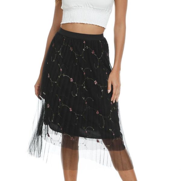 women's skirt high waist ball gown summer fashion women knee length lace office skir lady formal skirts plus size #4, Black
women's skirt high waist ball gown summer fashion women knee length lace office skir lady formal skirts plus size #4, Black
